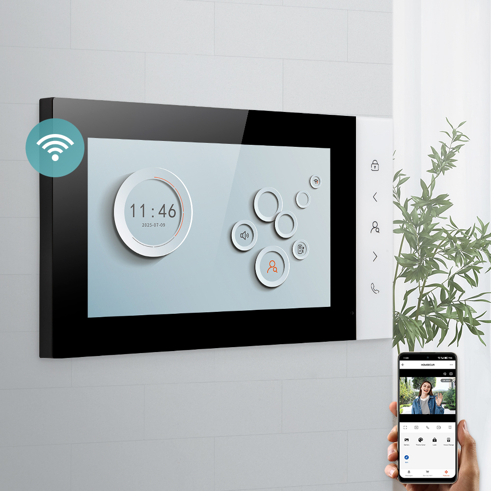 Video Doorbell - HOMSECUR XM716D Tuya 앱 HDS 비디오