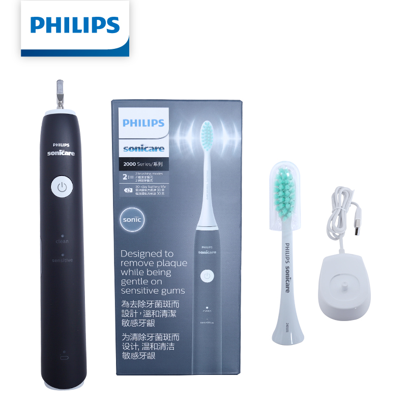 Smart Home Philips - 필립스 HX2431 전동 칫솔 충전식 IPX7