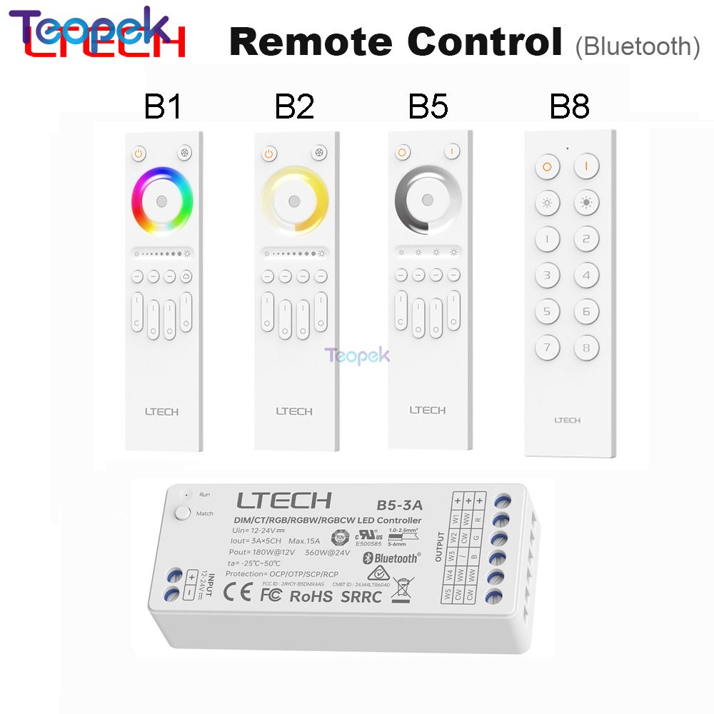 Alexa Compatible Bulb - LTECH B5-3A LED 컨트롤러 컨스턴트 블루투스