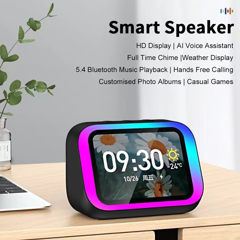 Smart Home Features - AI 음성 어시스턴트 블루투스 스피커 RGB