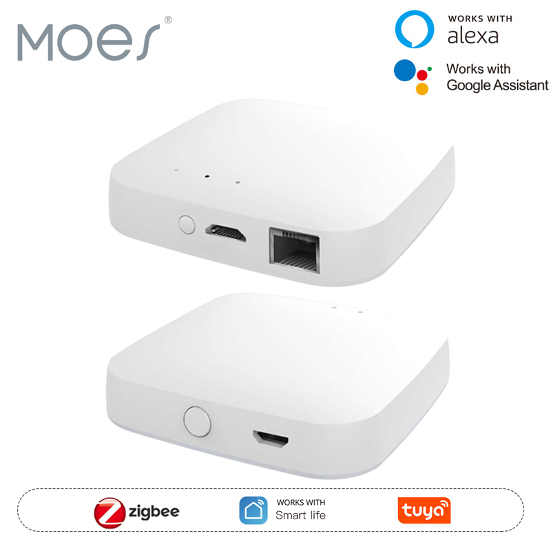 Smart Home Hub Ikea - MOES Tuya ZigBee3.0 스마트 허브, 무선/유선