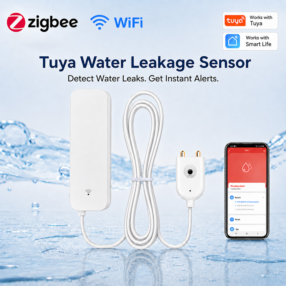 Smart Home Ikea - ZigBee WiFi 누수 센서 홍수 누출
