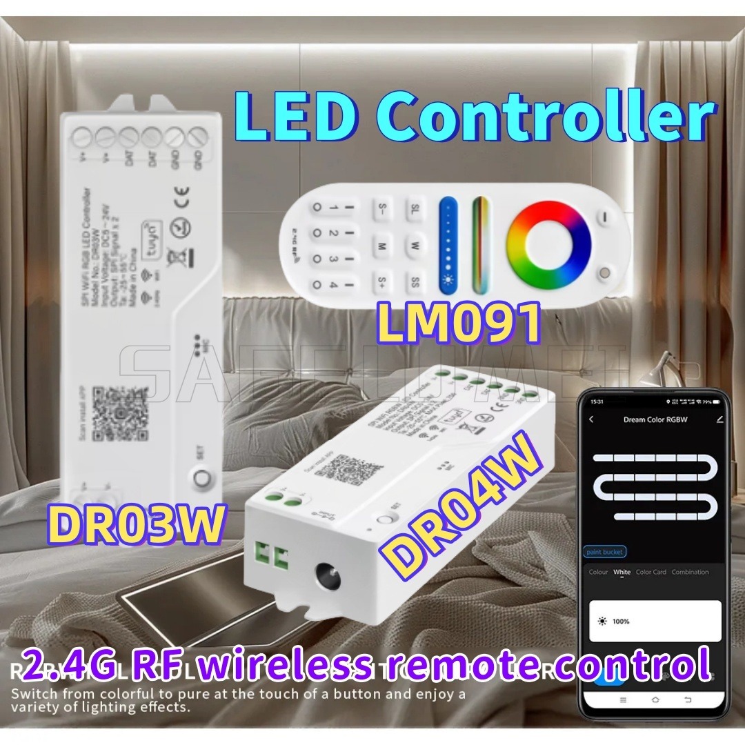 Alexa Compatible Bulb - LED 컨트롤러 LM091/DR03W/DR04W 광 변조기는 Alexa