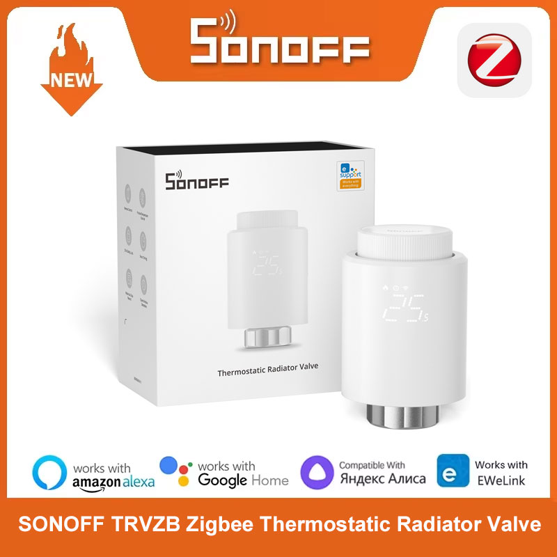 Smart Home Mqtt - SONOFF TRVZB Zigbee 3.0 온도 조절식