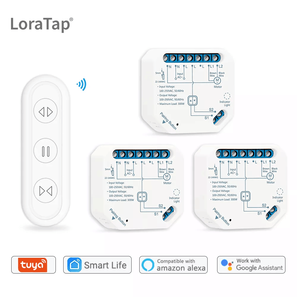 Smart Home Blinds - Tuya 스마트 라이프 커튼 스위치 모듈