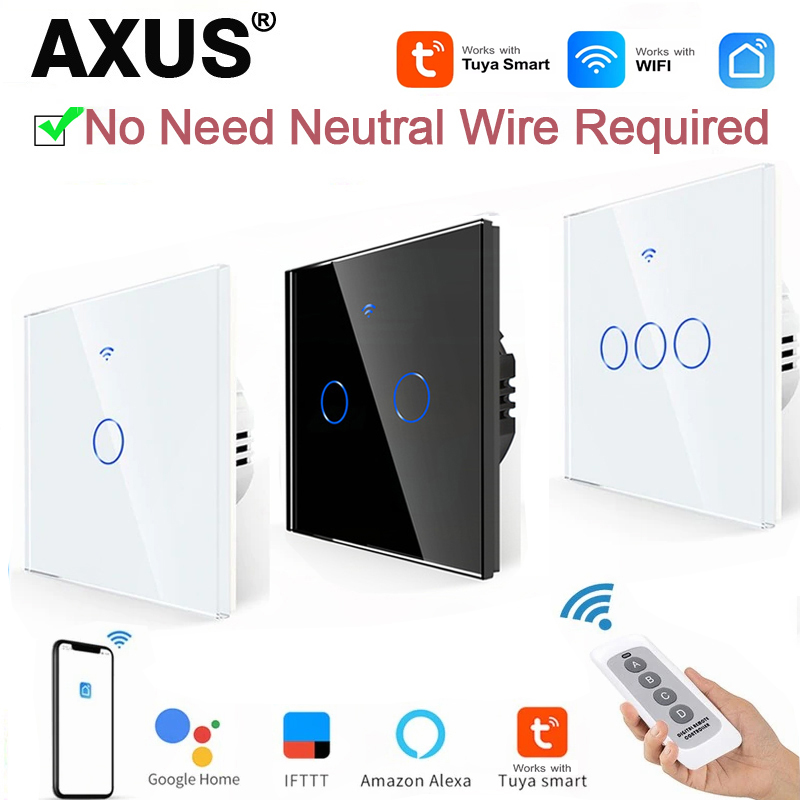 Smart Home For Living - AXUS EU WiFi 스마트 조명 스위치,