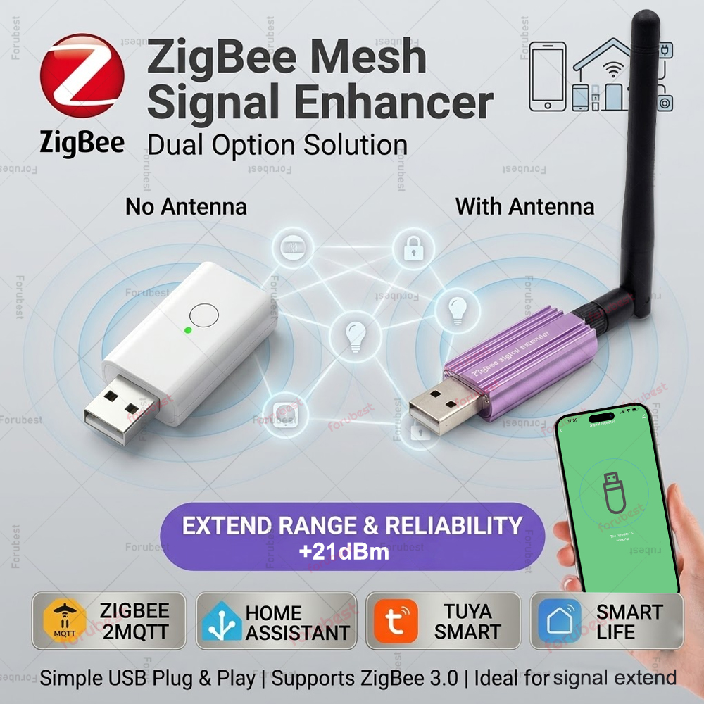 Smart Home Mqtt - ZigBee 신호 중계기 Tuya Smart Life
