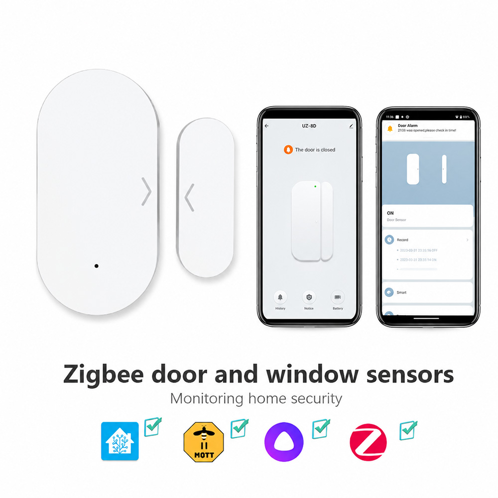 Smart Home Features - Zigbee 3.0 도어 윈도우 센서 자기