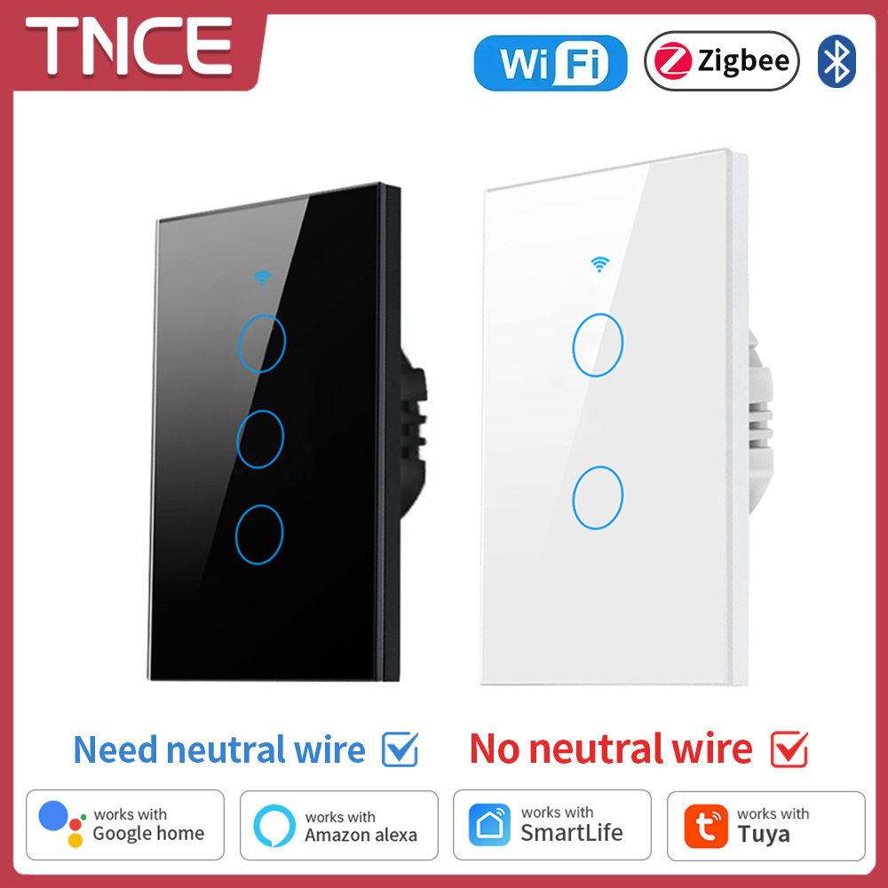 Smart Home Matter - TNCE Tuya WiFi/Zigbee 스마트 라이트 스위치,