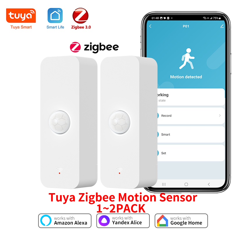 Smart Home Wiser - Tuya Zigbee 3.0 PIR 모션 센서