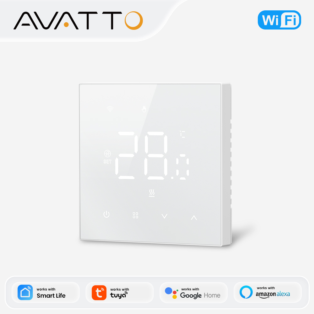 Alexa Compatible Bulb - AVATTO Tuya HD LED WiFi 온도