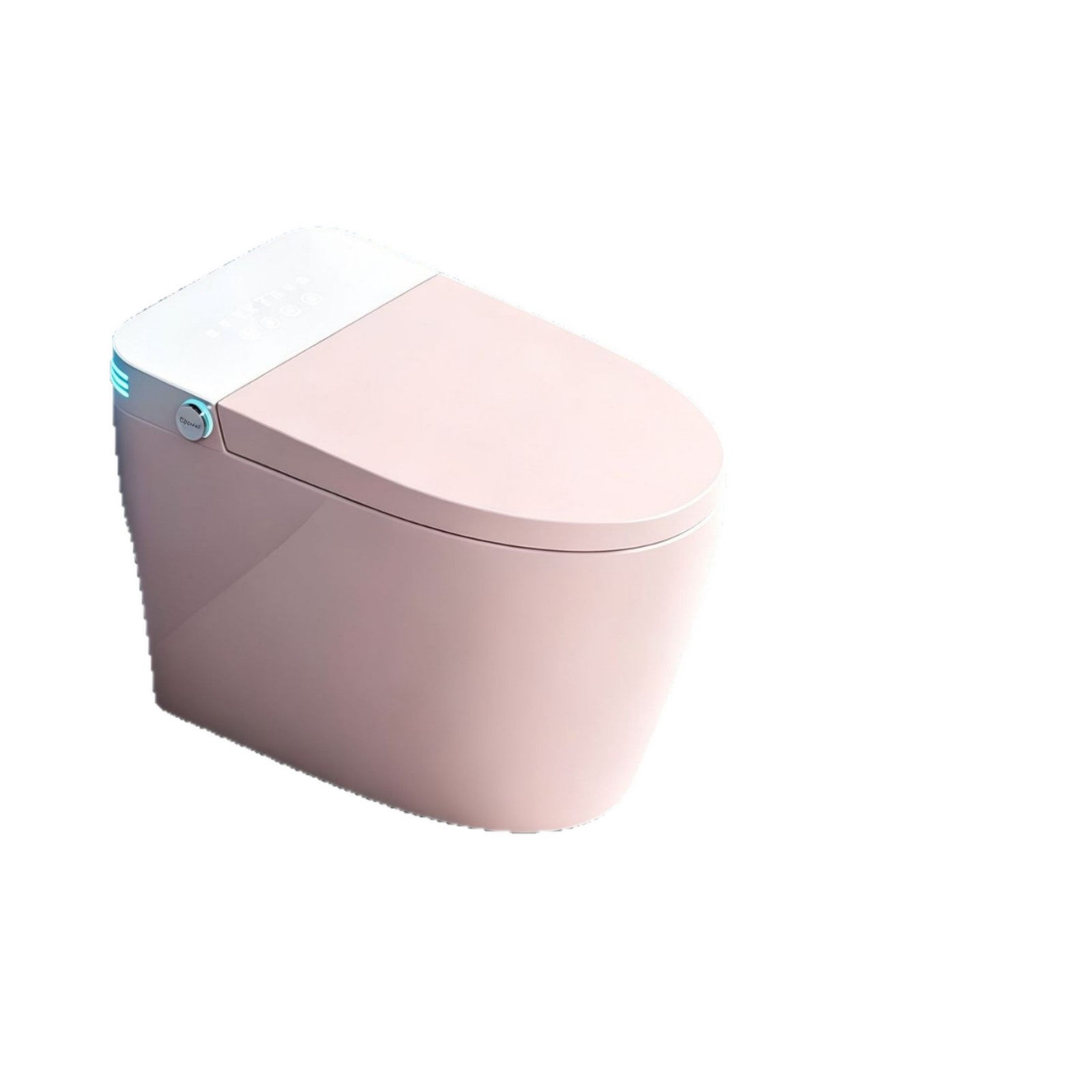 Smart Home Uses - 스마트 변기, 핑크색, 올인원 자동, 수압