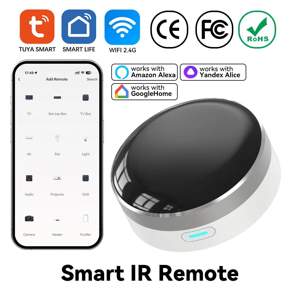 Smart Home Hub Ikea - YFK WiFi 스마트 IR 블래스터 범용