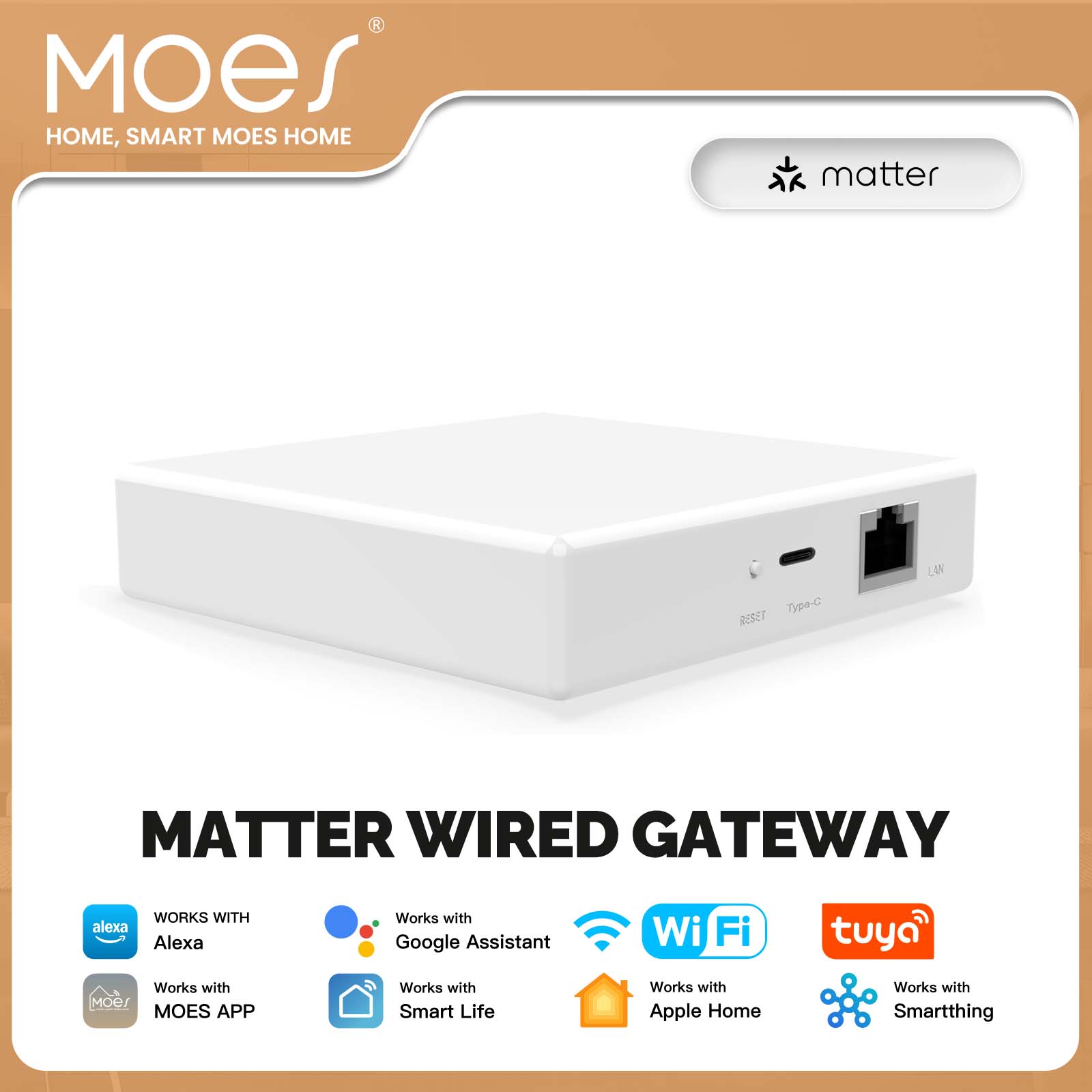 Smart Home Hub Ikea - MOES 투야 지그비 매터 스레드 게이트웨이