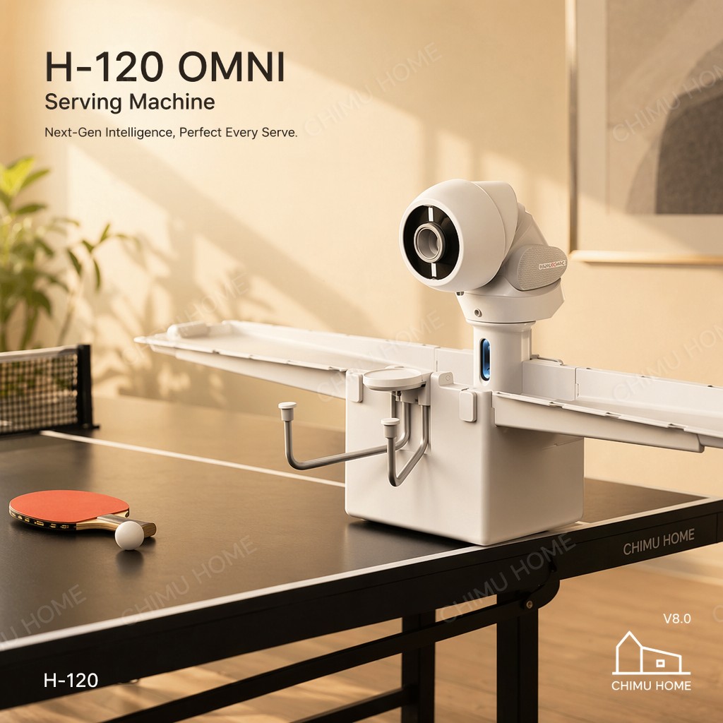 Smart Home Trainer - 【CHIMU HOME】OMNI 스마트 탁구 서빙 머신