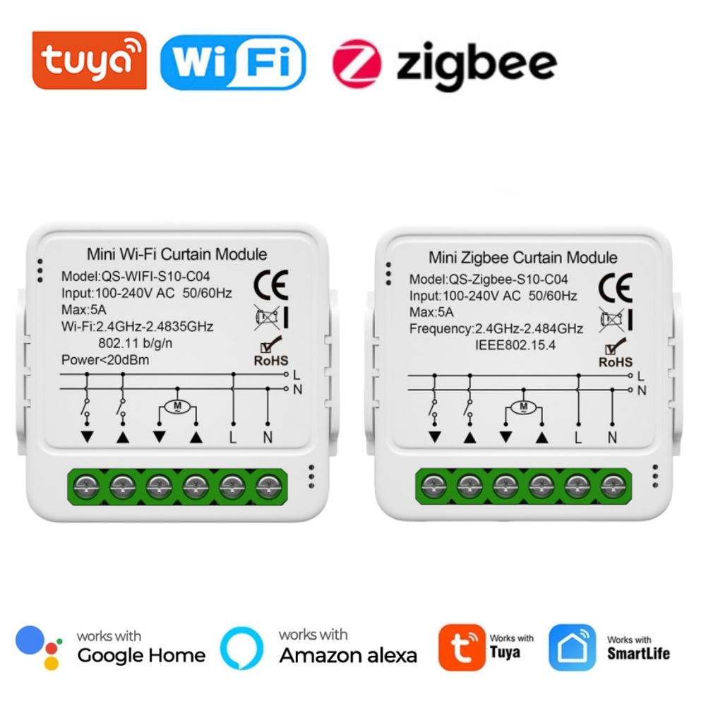 Smart Home Blinds - Tuya WiFi Zigbee 스마트 커튼 스위치