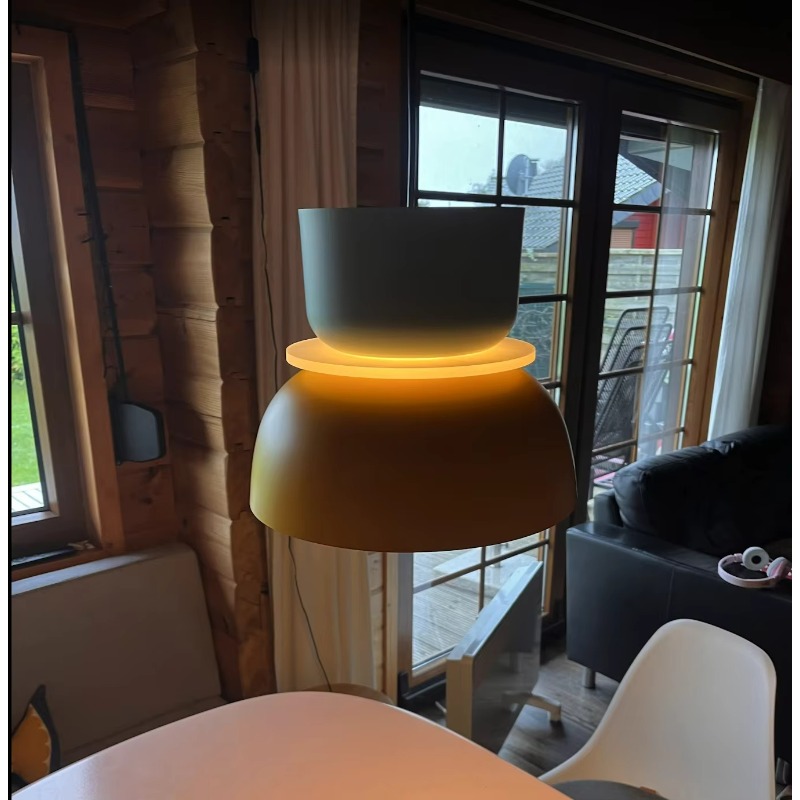 새로운 현대식 펜던트 램프 LED 북유럽 스타일 행잉  - Voice Control Light Bulb 리뷰 및 가격