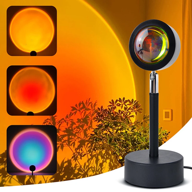 스마트 LED 선셋 램프, 다채로운 변화, 블루투스 앱 - Smart Home Matter 리뷰 및 가격