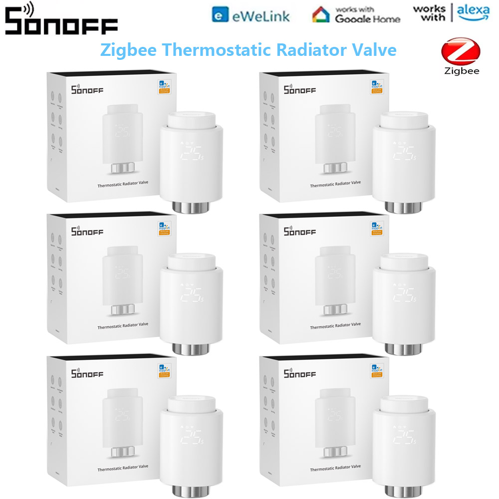 SONOFF 스마트 TRV 지그비 온도 조절 라디에이터 - Smart Home Mqtt 리뷰 및 가격