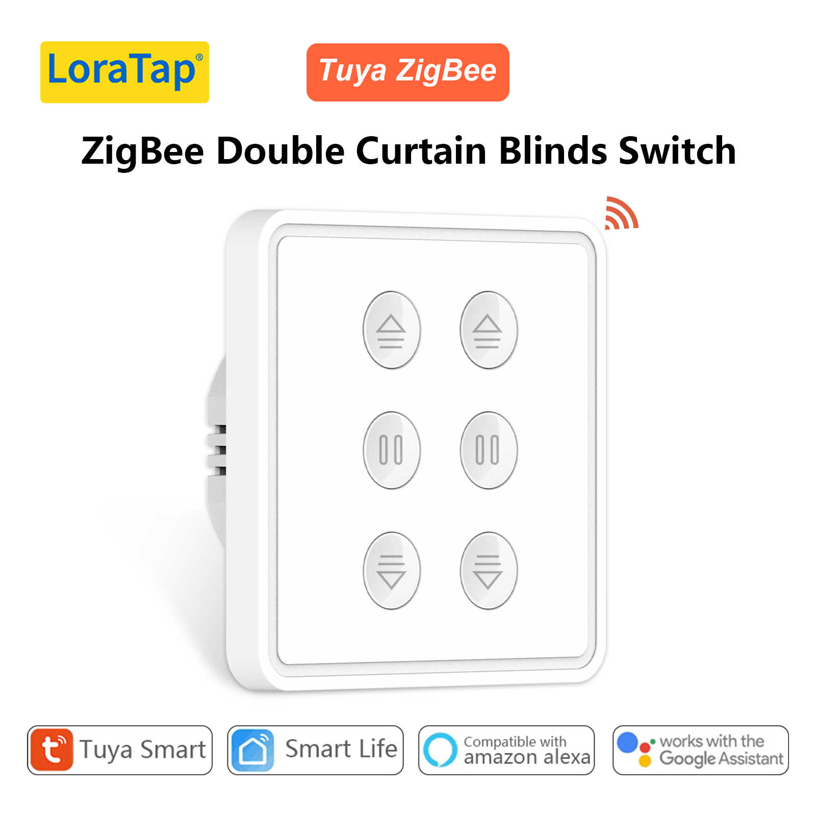 LoraTap Tuya 스마트 라이프 ZigBee 이중 - Smart Home Blinds 리뷰 및 가격