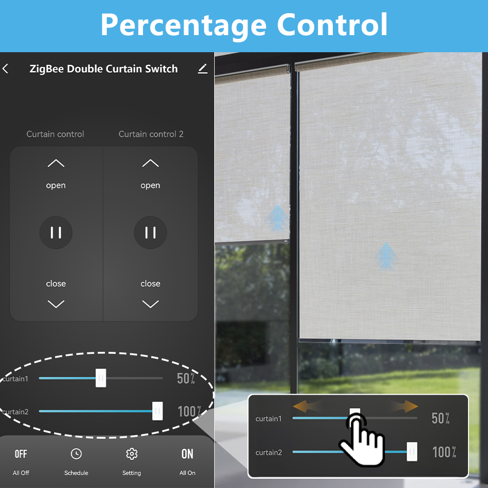 LoraTap Tuya 스마트 라이프 ZigBee 이중 - Smart Home Blinds 리뷰 및 가격