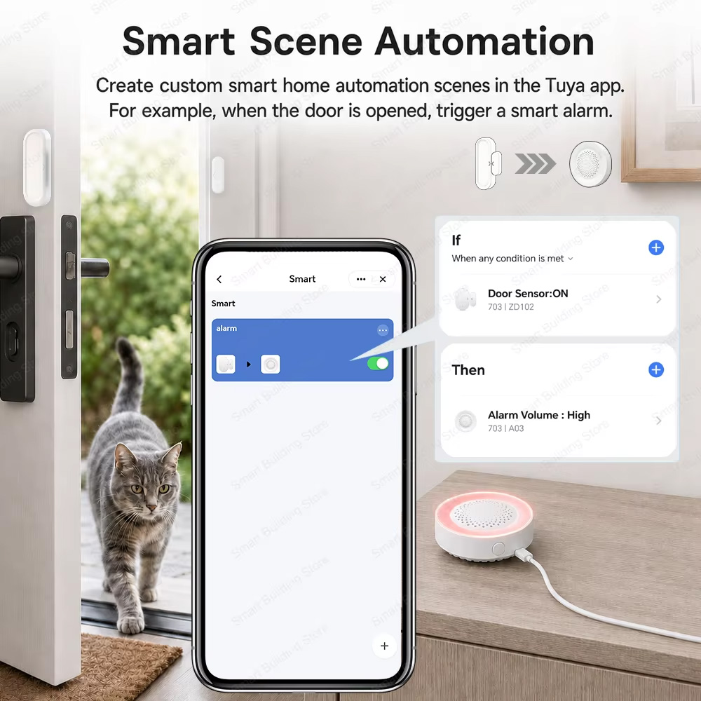 방수 도어/창문 센서 IP65 Zigbee 3.0 접촉 - Smart Home Features 리뷰 및 가격