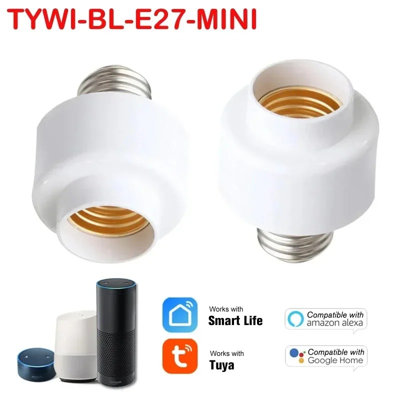 Tuya WIiFi BL E27 소켓 스마트 램프 홀더 - Voice Control Light Bulb 리뷰 및 가격