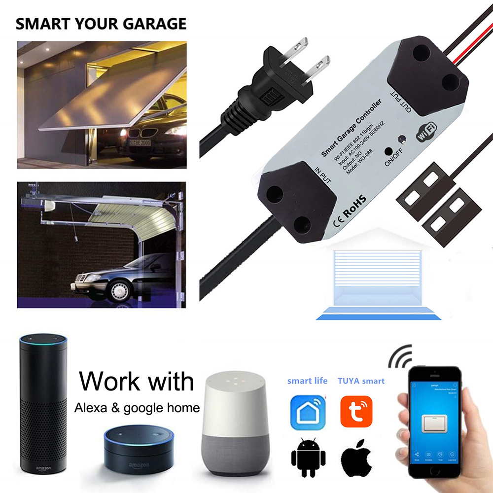 스마트 차고 도어 오프너 컨트롤러, 와이파이 스위치,  - Smart Home Hub Samsung 리뷰 및 가격
