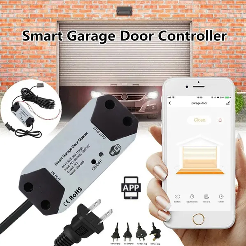 스마트 차고 도어 오프너 컨트롤러, 와이파이 스위치,  - Smart Home Hub Samsung 리뷰 및 가격