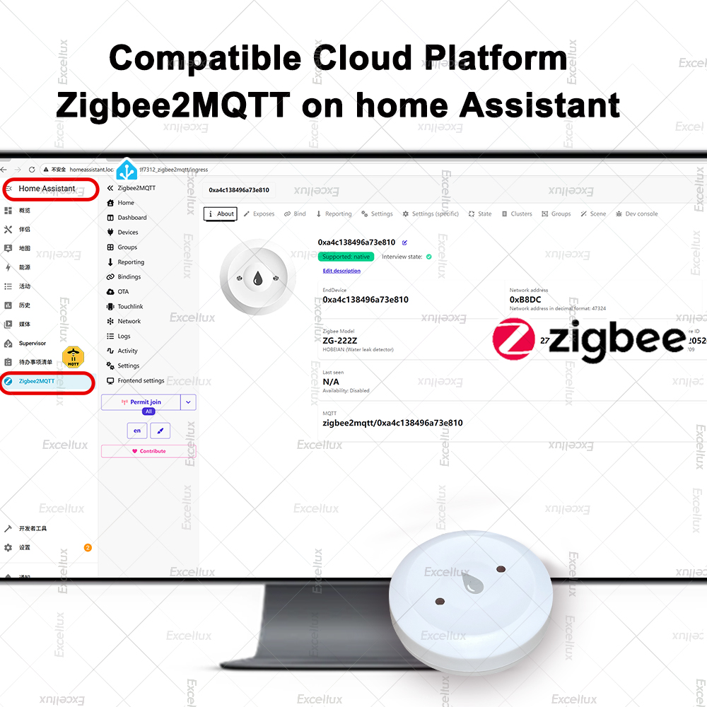 Zigbee 물 감지기 누출 센서 알람 누출 감지기 스 - Smart Home Features 리뷰 및 가격