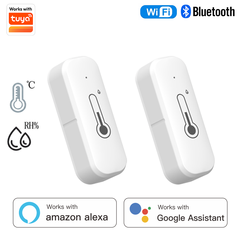 Tuya 온도 및 습도 센서 Wi-Fi 블루투스 연결  - Smart Home Features 리뷰 및 가격