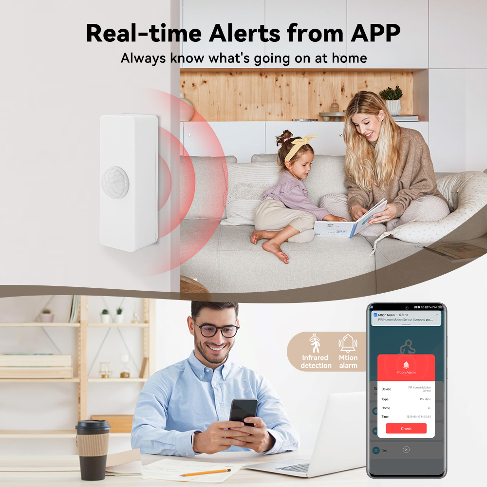 Tuya 스마트 PIR 모션 센서 스마트 홈 WiFi  - Smart Home Wiser 리뷰 및 가격