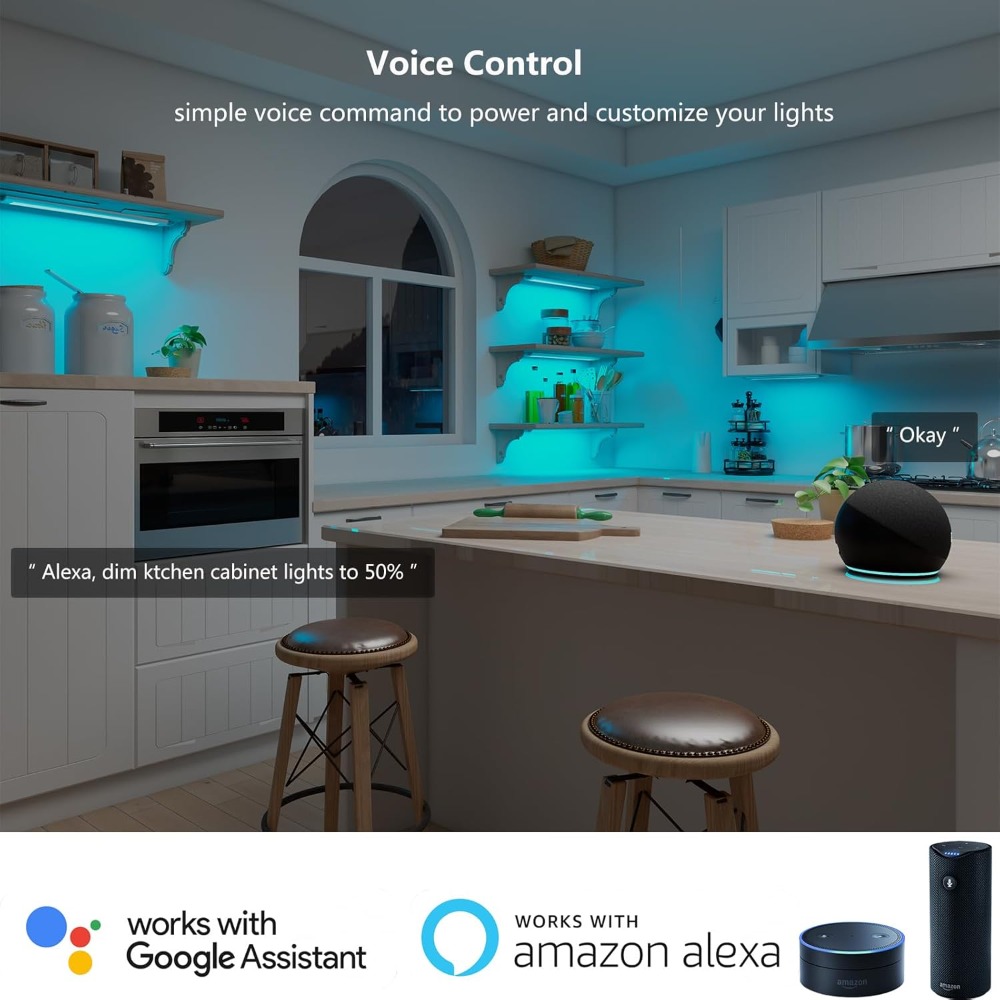 DC12V RGB 컬러 언더 캐비닛 조명 Zigbee3 - Alexa Compatible Bulb 리뷰 및 가격