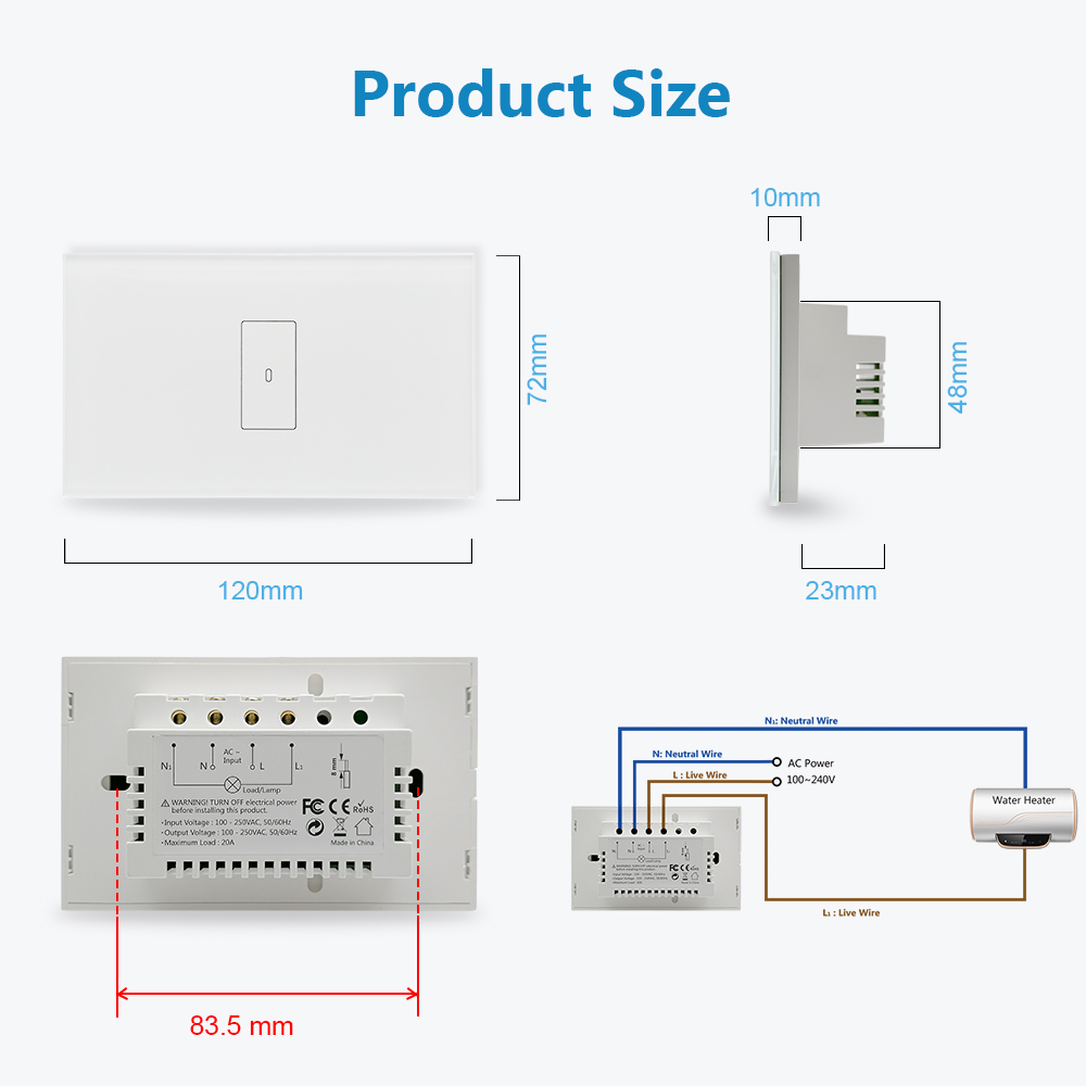 투야 스마트 라이프 지그비 3.0 보일러 온수기 스위치 - Smart Home Mqtt 리뷰 및 가격