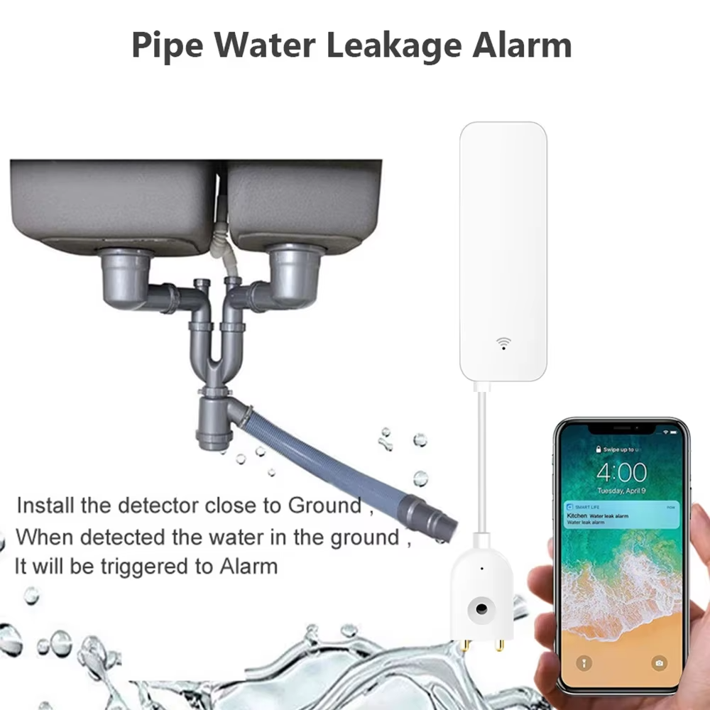 ZigBee WiFi 누수 센서 홍수 누출 경보 감지기 - Smart Home Ikea 리뷰 및 가격