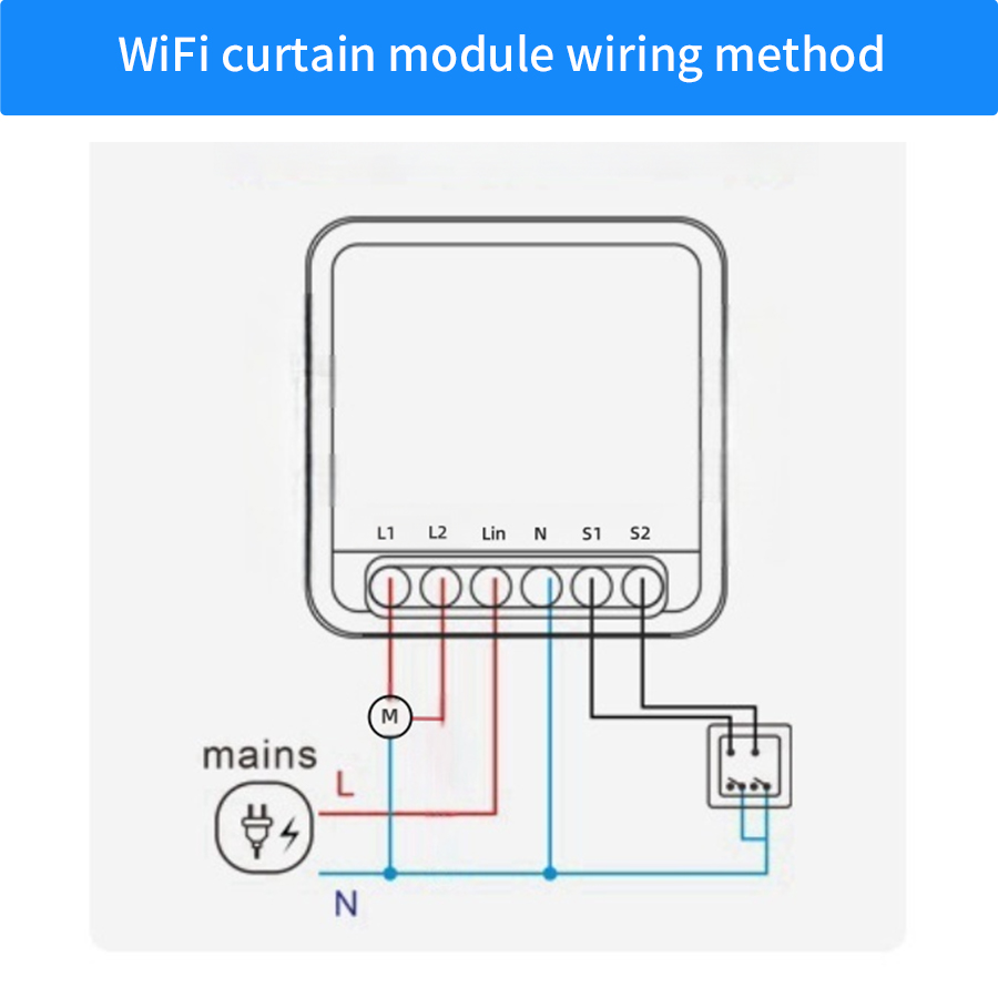 Wifi 스마트 커튼 스위치 모듈 Tuya 스마트 라이 - Smart Home Blinds 리뷰 및 가격