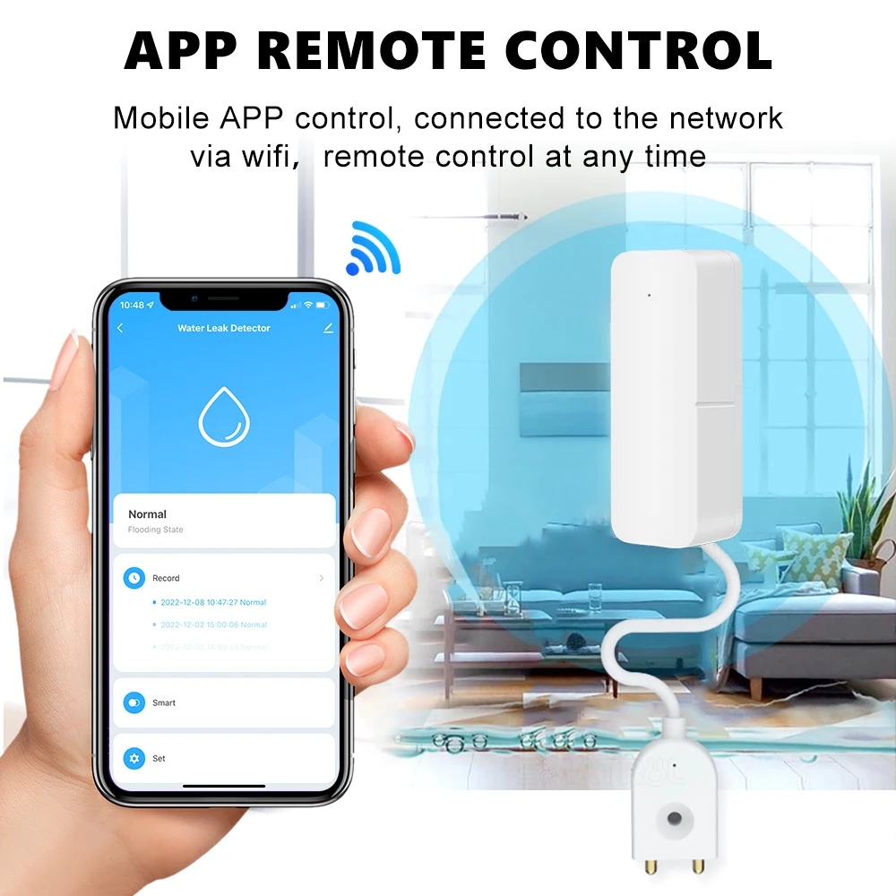 Tuya WiFi 스마트 누수 센서 물 오버플로 레벨  - Smart Home Ikea 리뷰 및 가격