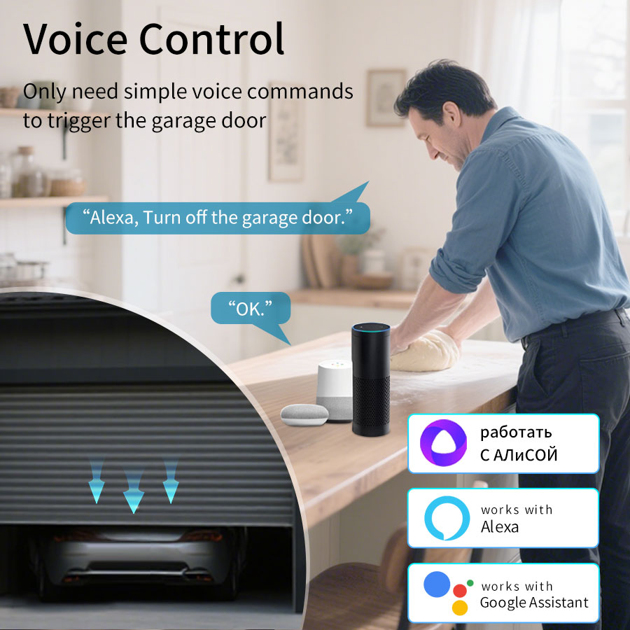 투야 스마트 와이파이 또는 지그비 차고 문 개폐기 컨트 - Smart Home Matter 리뷰 및 가격