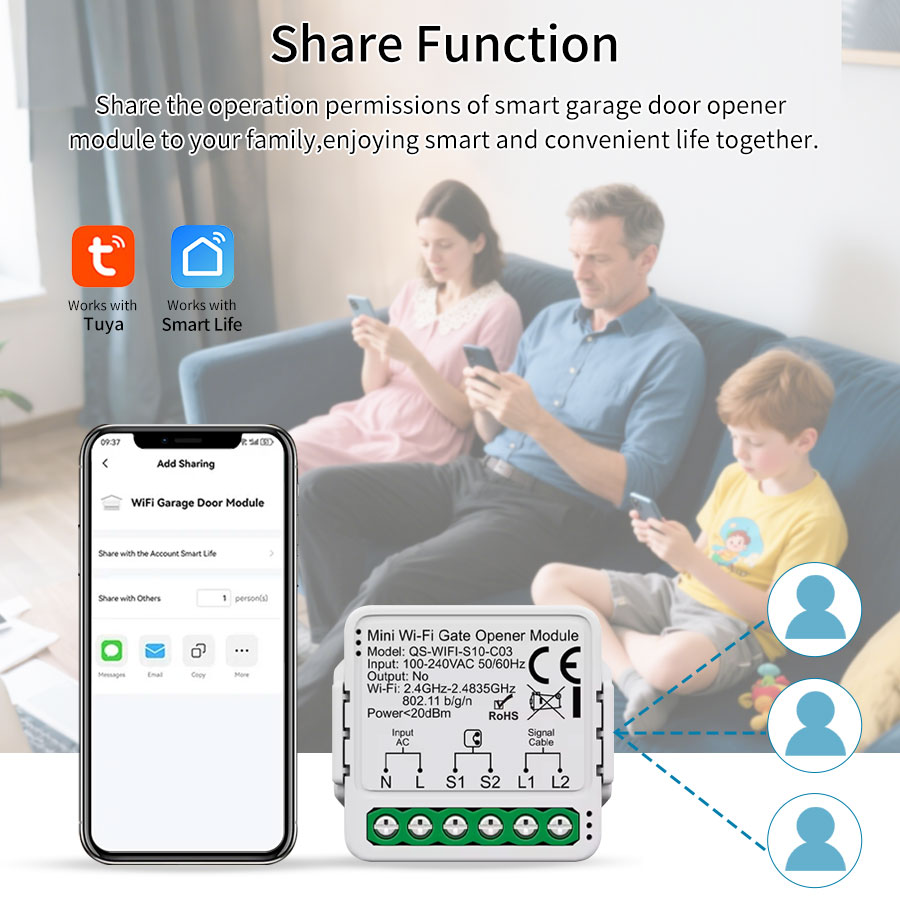 투야 스마트 와이파이 또는 지그비 차고 문 개폐기 컨트 - Smart Home Matter 리뷰 및 가격