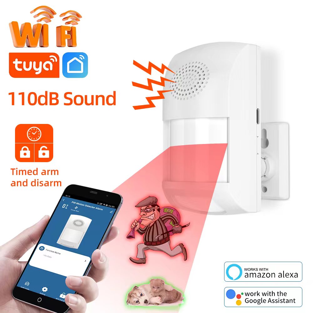Tuya WiFi 스마트 홈 도난 경보 센서 적외선 동 - Smart Home Wiser 리뷰 및 가격