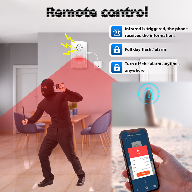 Tuya WiFi 스마트 홈 도난 경보 센서 적외선 동 - Smart Home Wiser 리뷰 및 가격