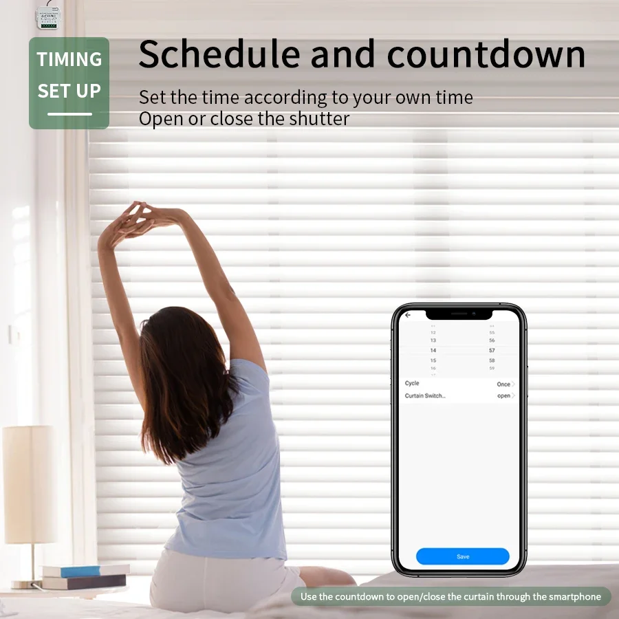 커튼 셔터 용 RF 433MHz 리모콘이있는 Tuya  - Smart Home Features 리뷰 및 가격