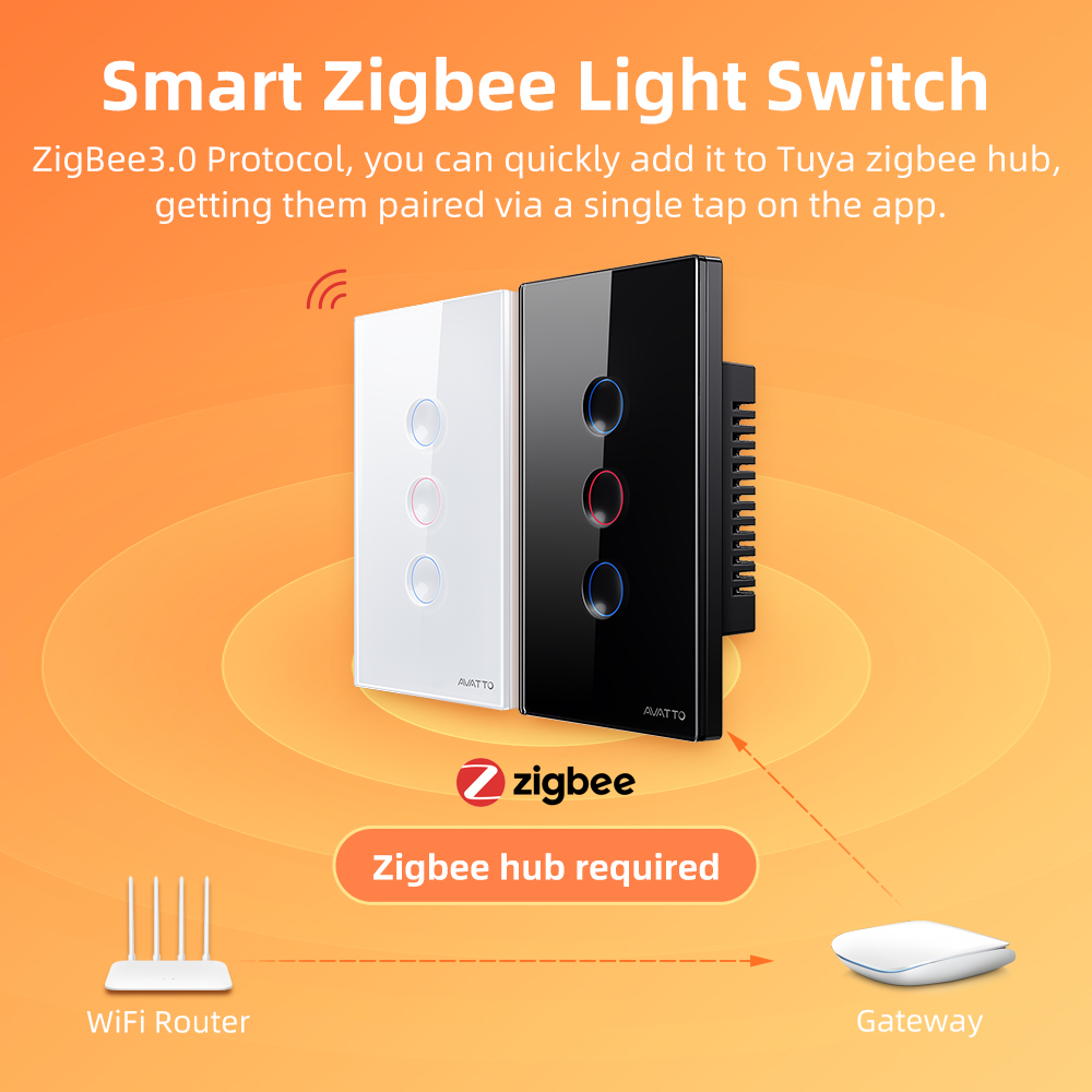 AVATTO 1/2/3/4 Gang ZigBee 스마트 - Smart Home Matter 리뷰 및 가격