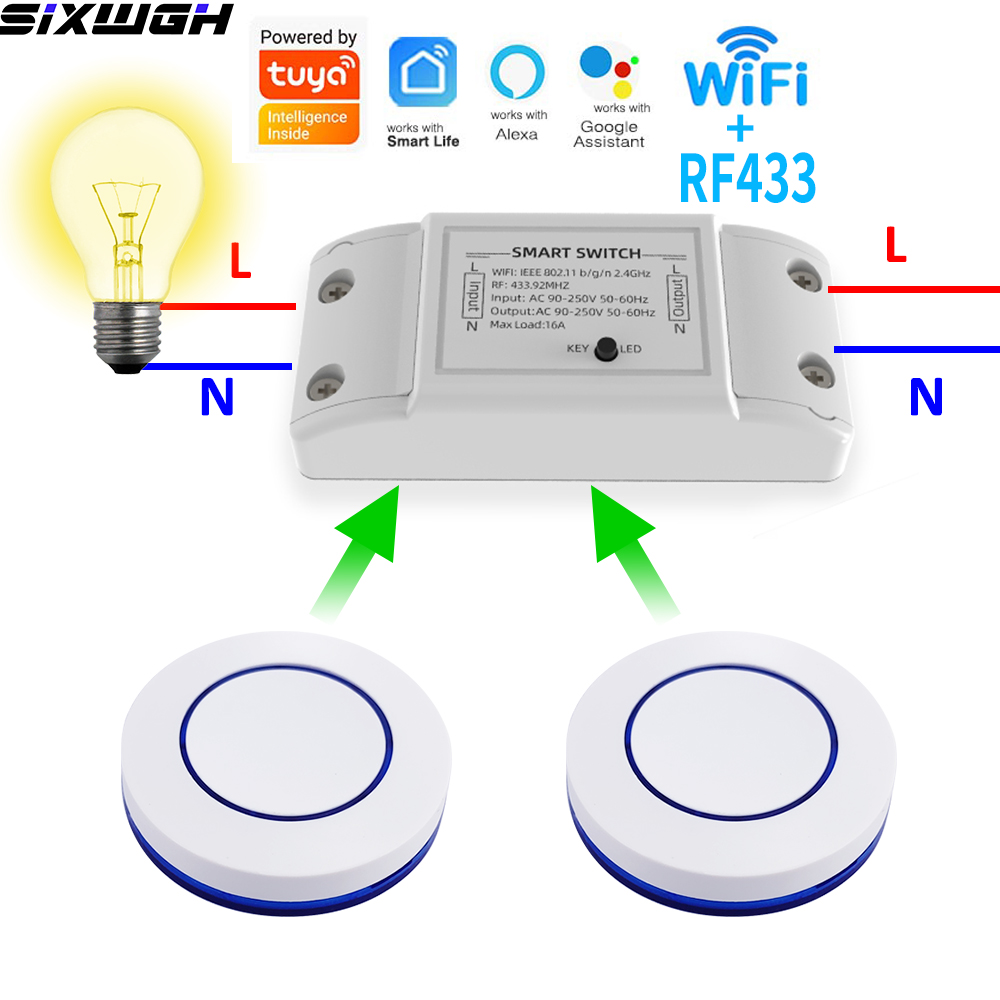 16A WiFi Tuya 스마트 스위치 무선 원격 제어 - Smart Home Matter 리뷰 및 가격