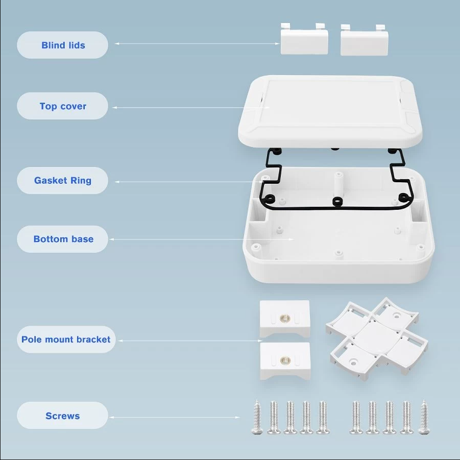 SZOMK IOT 게이트웨이 폴 마운트 인클로저 정션  - Smart Home Box 리뷰 및 가격