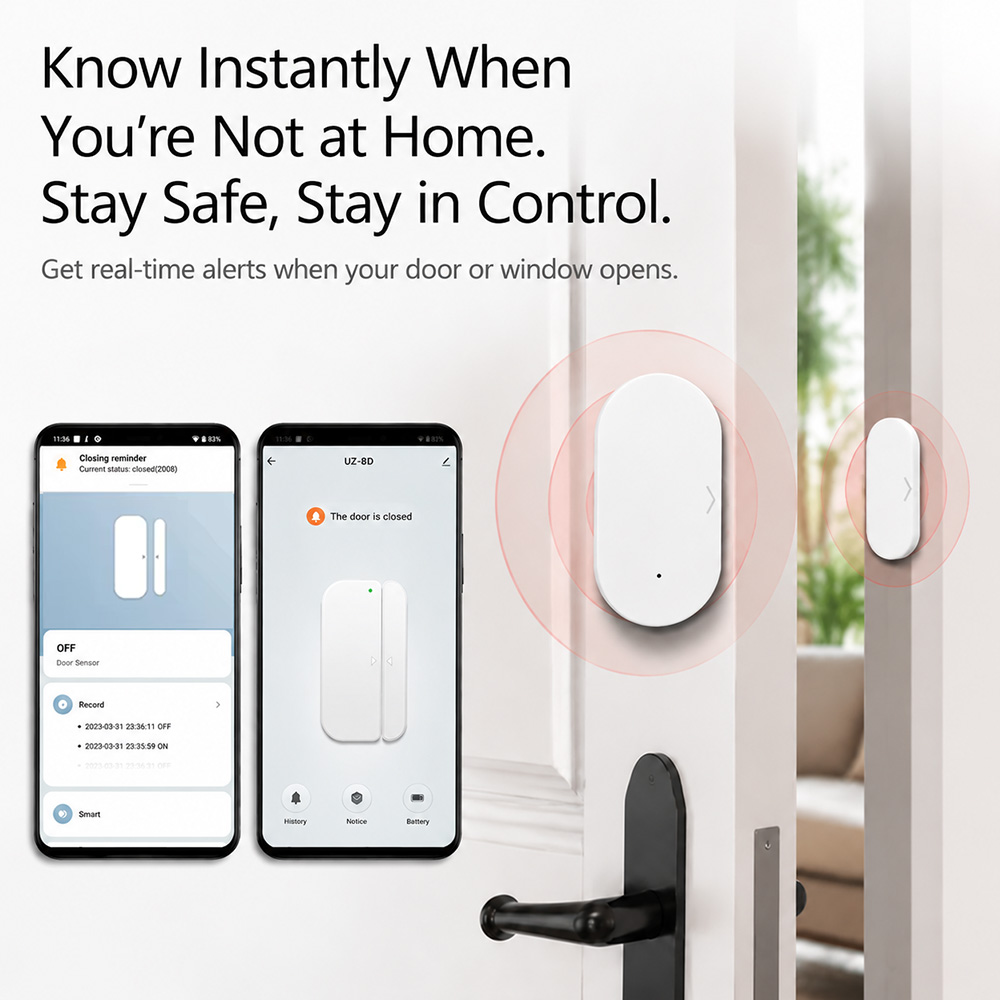 Zigbee 3.0 도어 윈도우 센서 자기 접촉식 스마 - Smart Home Features 리뷰 및 가격