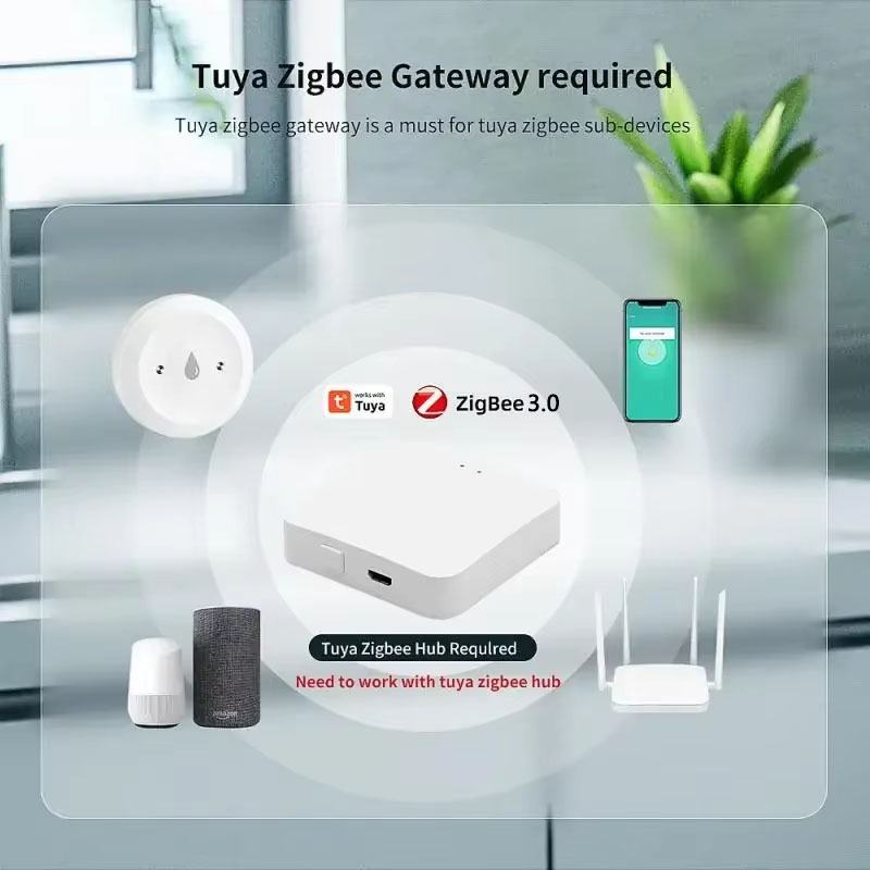 Tuya ZigBee 3.0 누수 감지기 홈 어시스턴트 - Smart Home Features 리뷰 및 가격