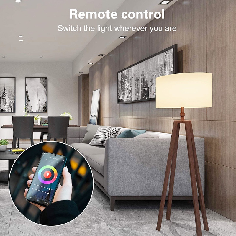 SIXWGH E27 전구 WiFi 9W 스마트 RGB  - Alexa Compatible Bulb 리뷰 및 가격