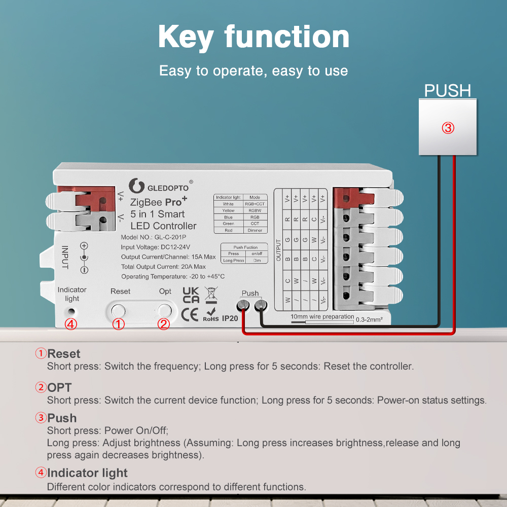 GLEDOPTO ZigBee 3.0 Pro+ 2 in  - Alexa Compatible Bulb 리뷰 및 가격