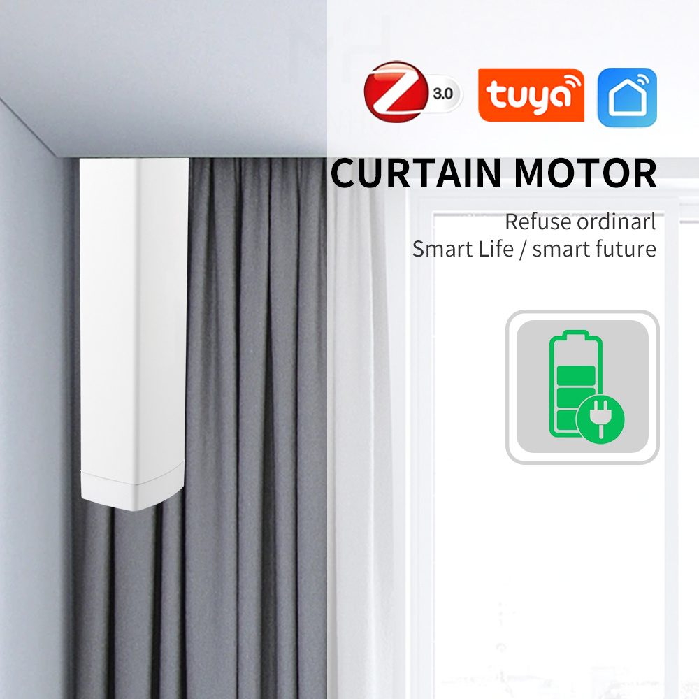 스마트 Tuya Zigbee 전기 스마트 자동 홈 커튼 - Smart Home Features 리뷰 및 가격
